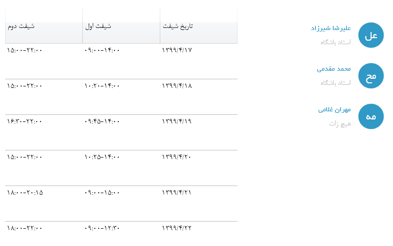 نرم افزار آرایشگاه نرم افزار نوبت دهی آرایشگاه